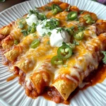 Lazy Enchiladas (Frozen Taquito Casserole)