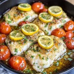 Lemon Garlic Baked Cod Recipe