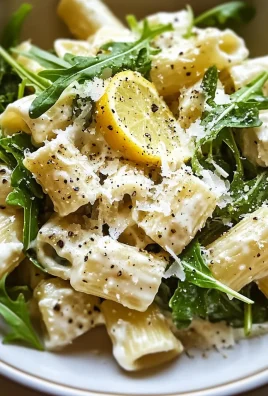 Lemon Ricotta Pasta with Arugula