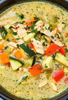Low-Carb Creamy Italian Zucchini Soup