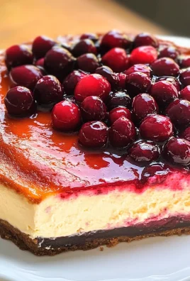 Low-Carb Orange Cranberry Cheesecake