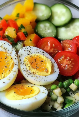 Lunch Box Hard-Boiled Eggs and Veggies