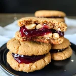 Peanut Butter & Jelly Cookie Sandwiches