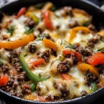 Philly Cheese Beef Skillet