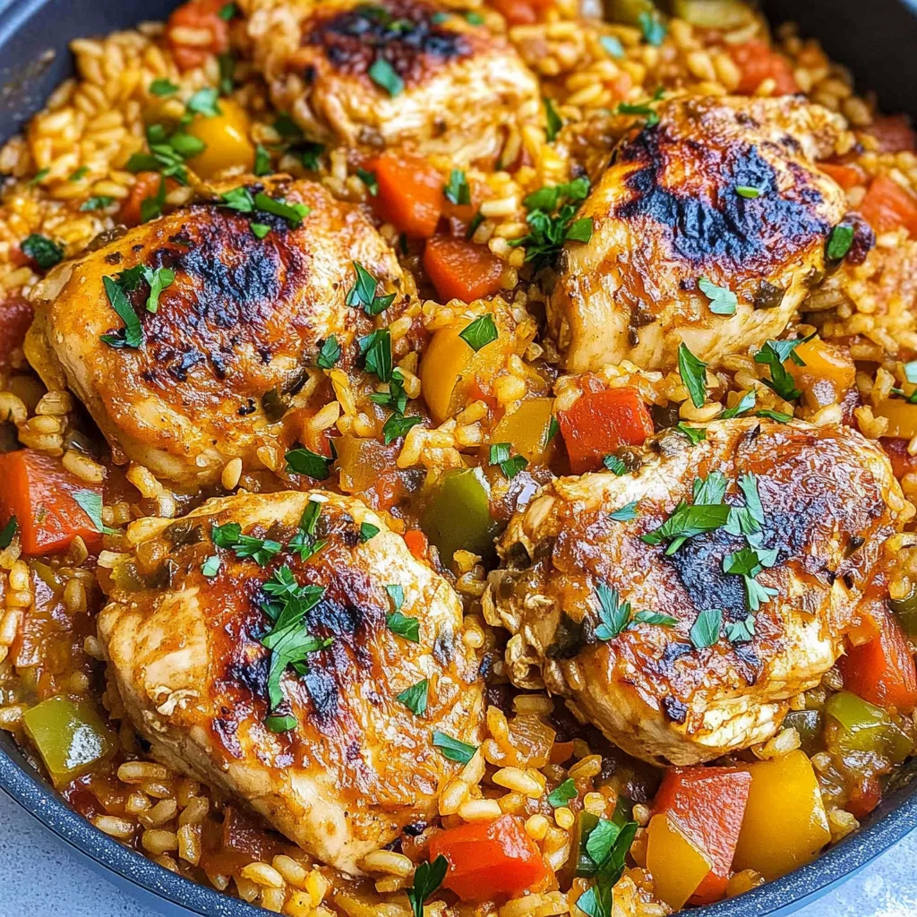 Spanish Chicken and Rice