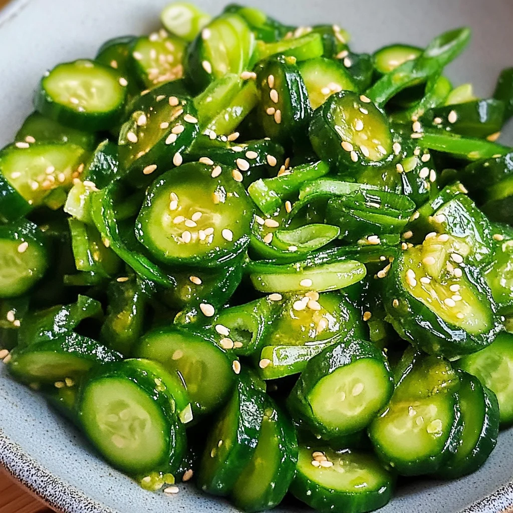 Spicy Cucumber Salad