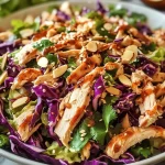 Spicy Ranch Chopped Chicken Cabbage Salad