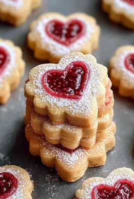 Valentine’s Linzer Cookies