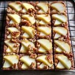 Vegan Apple Walnut Bars