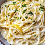 Vegan Creamy Lemon Pasta