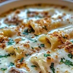 White Lasagna Soup