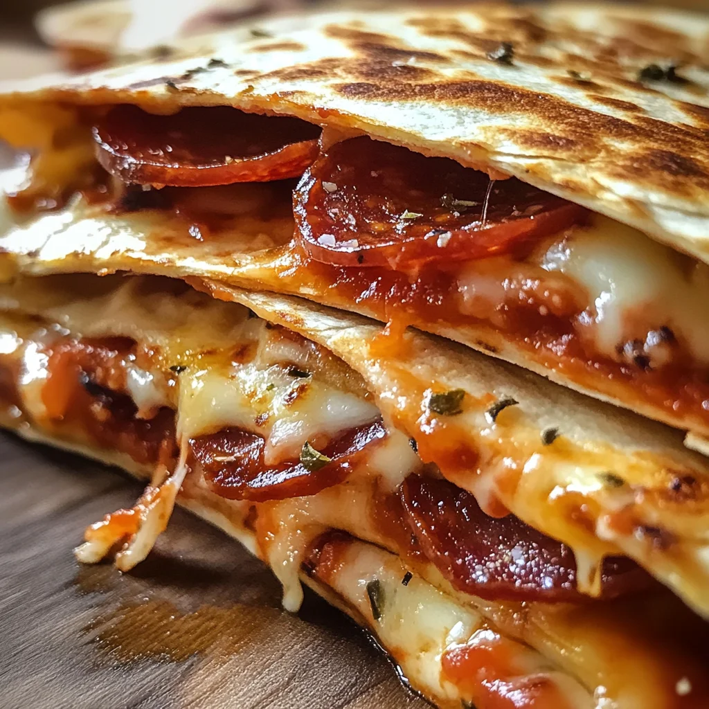 5-Ingredient Pizza Quesadillas (Easy and Cheesy) image 3