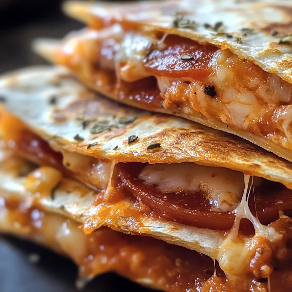 5-Ingredient Pizza Quesadillas (Easy and Cheesy) image 4