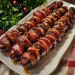 Bacon Wrapped Brown Sugar Smokies Recipe