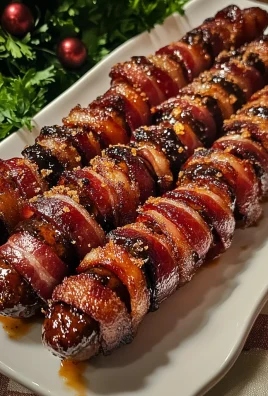 Bacon Wrapped Brown Sugar Smokies Recipe