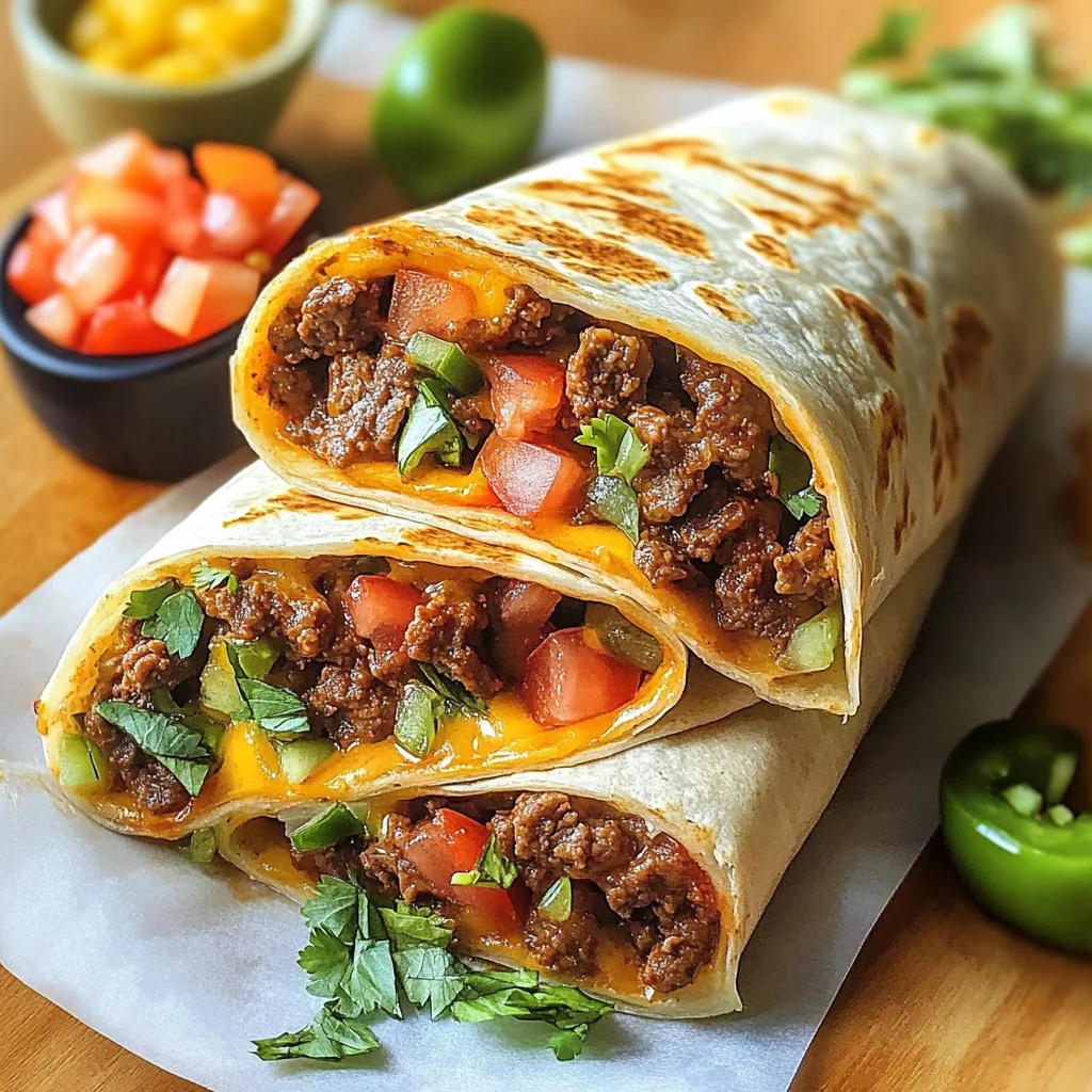 Beef Burritos