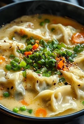 Best Creamy Potsticker Soup