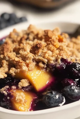Blueberry Peach Crisp