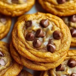 Brown Butter Pumpkin Chocolate Chip Cookies