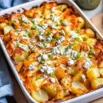Buffalo Chicken Casserole