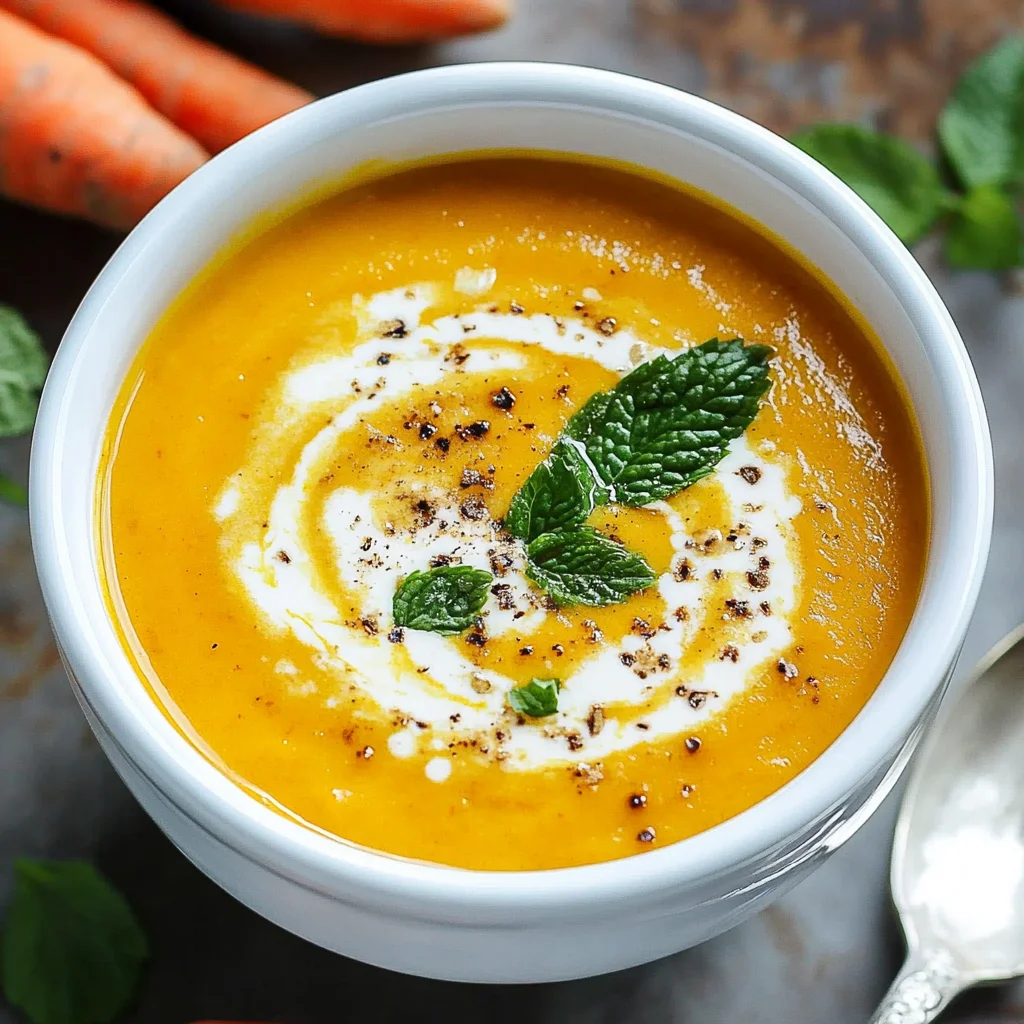 Carrot Ginger Soup
