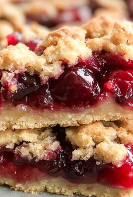 Cherry Pie Crumble Bars