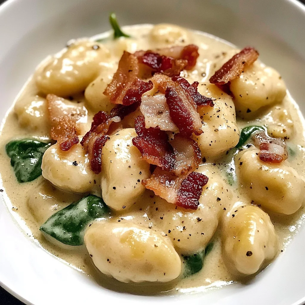 Chicken Bacon Gnocchi