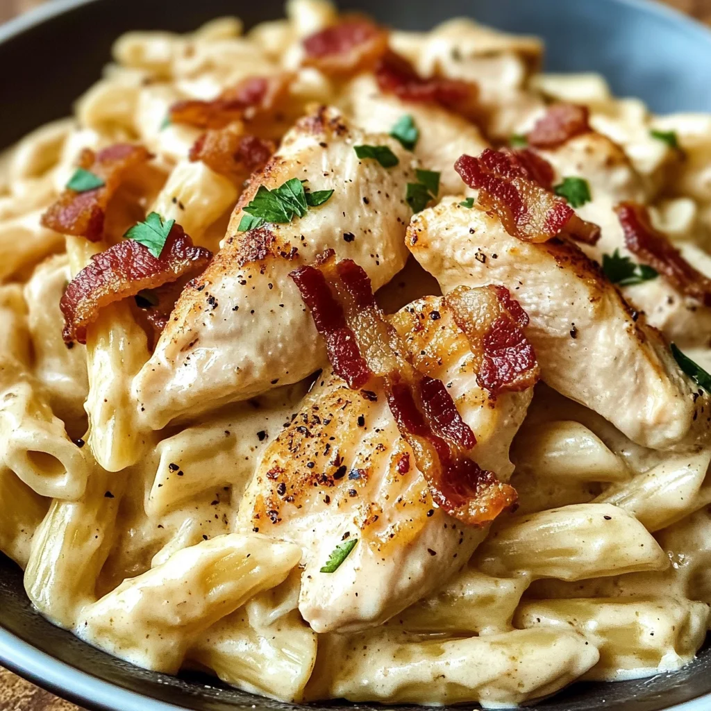 Chicken Bacon Ranch Pasta