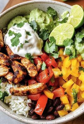 Chicken Fajita Burrito Bowl