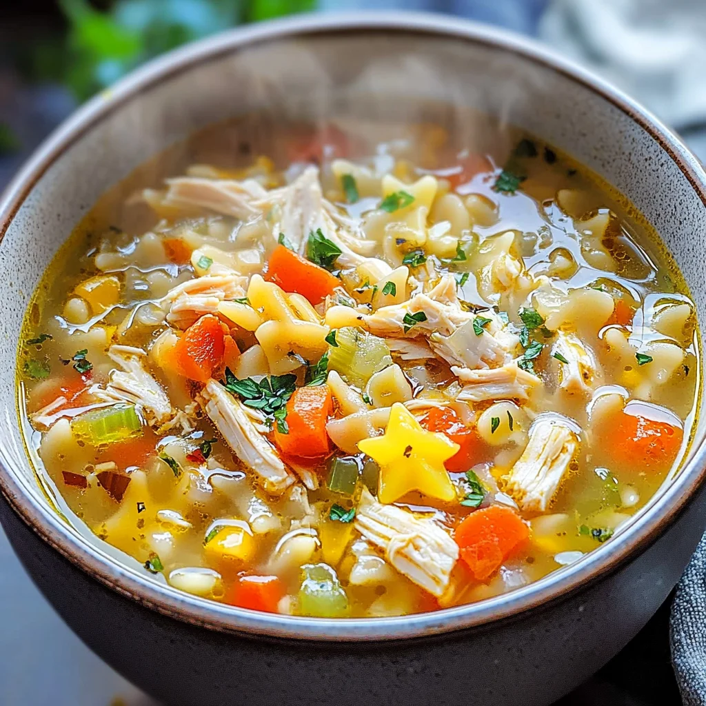 Chicken Pastina Soup