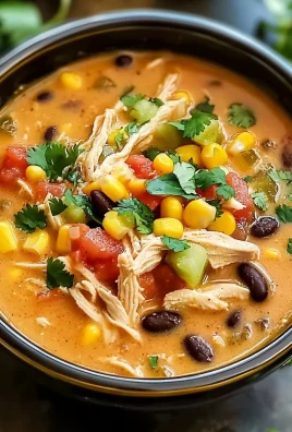 Chicken Taco Soup with Cream Cheese