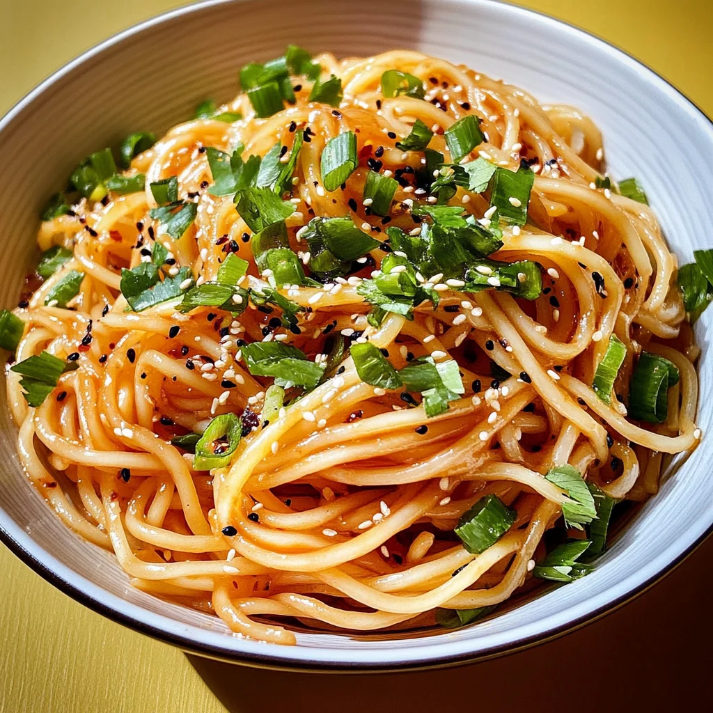 Chilled Lo Mein Noodles with Szechuan Peppercorns