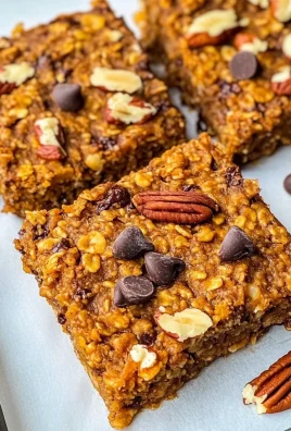 Chocolate Chip Pumpkin Baked Oatmeal
