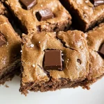 Chocolate Chunk Tahini Cake Bars