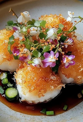 Cod Tempura with Cherry Blossom Salsa