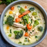 Creamy Chicken Broccoli Soup