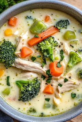 Creamy Chicken Broccoli Soup