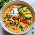 Creamy Chicken Tortilla Soup