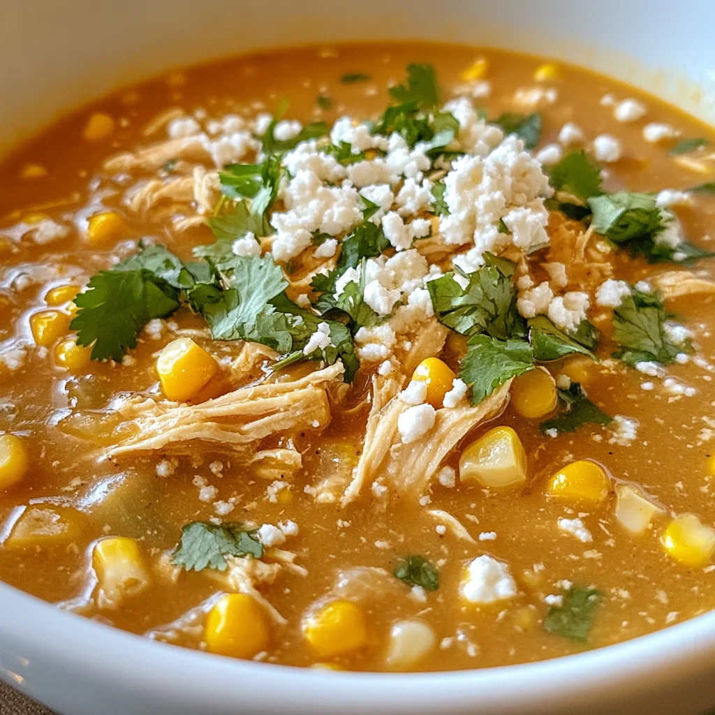Creamy Mexican Street Corn Chicken Soup image 3