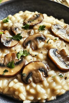Creamy Mushroom Risotto
