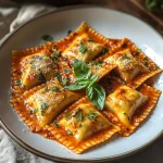 Creamy Red Pepper Ravioli: A Family-Favorite Weeknight Wonder