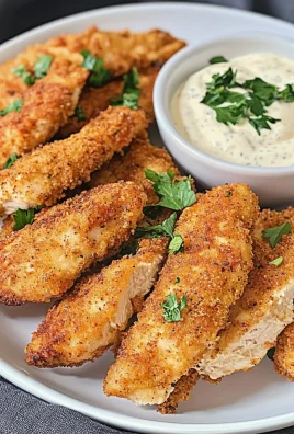 Crispy Keto Cajun Air Fryer Chicken Strips