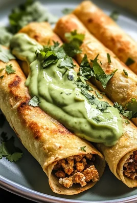 Crispy Vegan Taquitos Recipe