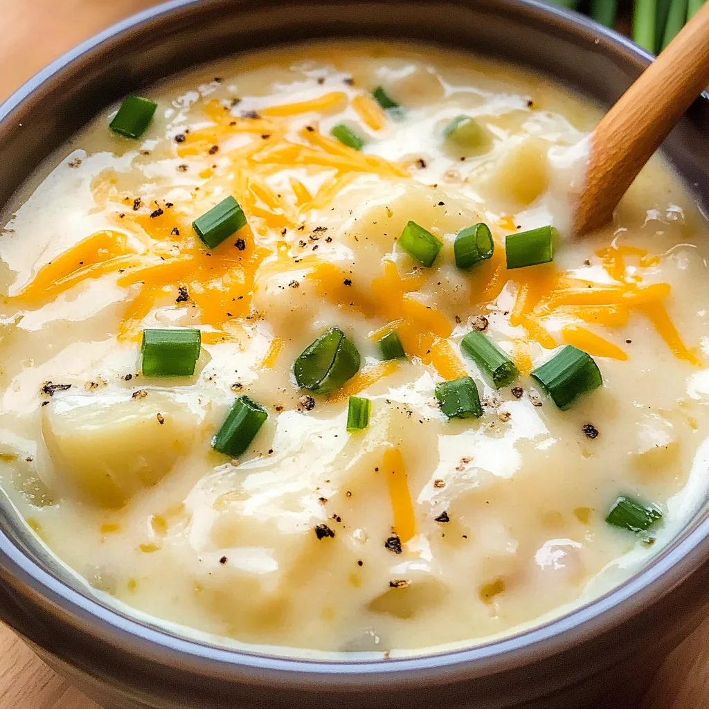 Crockpot Potato Soup (Creamy & Comforting)