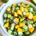 Cucumber Mango Salad (Easy & Healthy!)