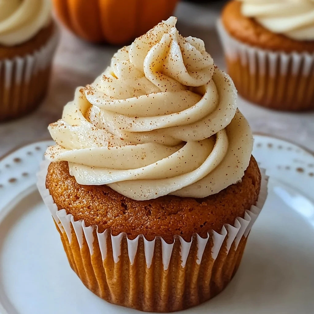 Delicious Pumpkin Cupcakes Recipe