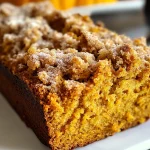 Delicious Pumpkin Streusel Bread Recipe for Fall Baking