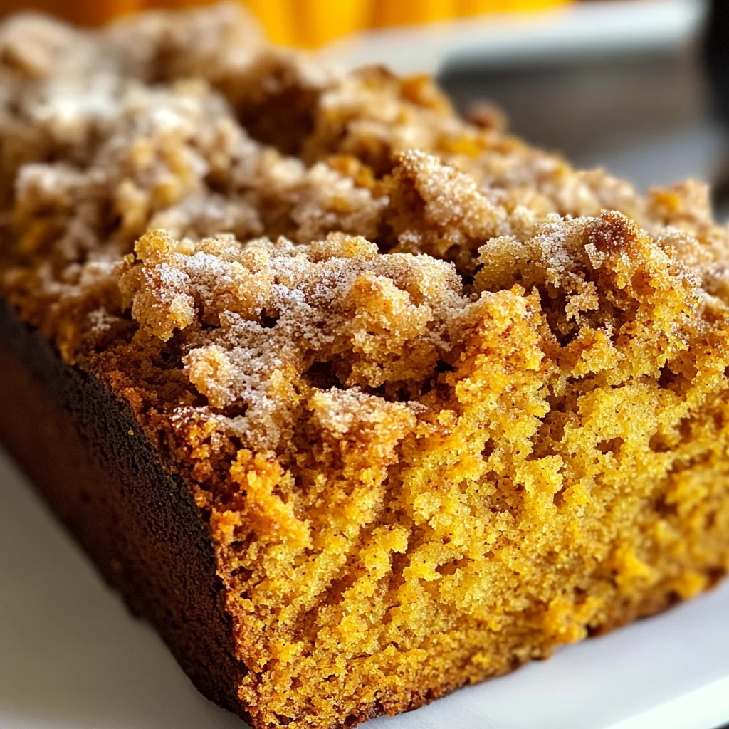 Delicious Pumpkin Streusel Bread Recipe for Fall Baking