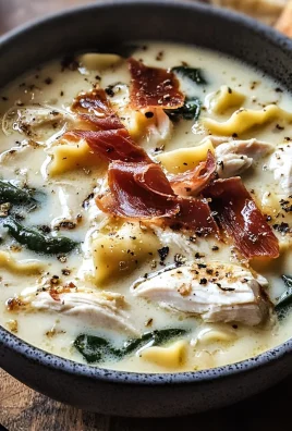 Deliciously Creamy White Chicken Lasagna Soup
