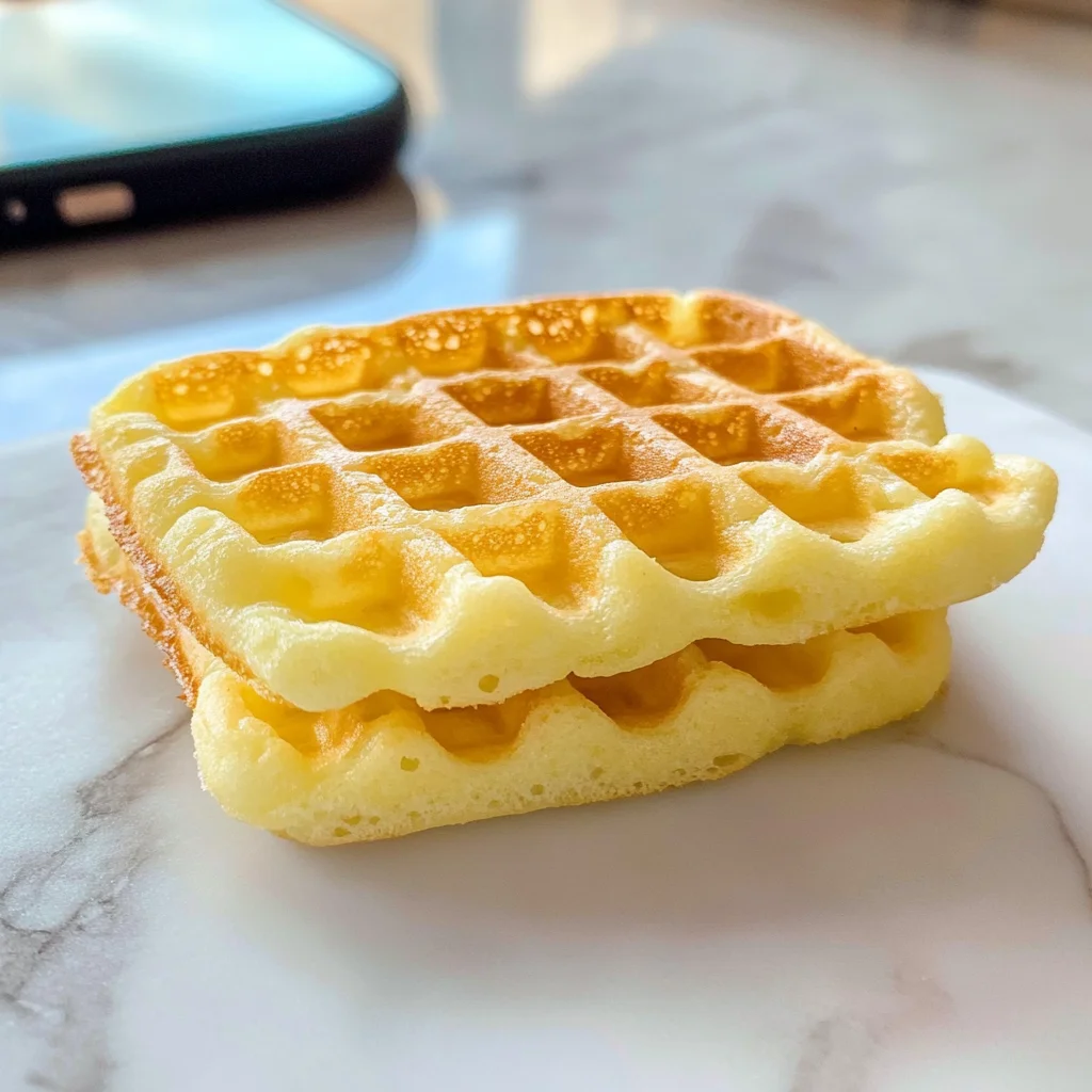 EASY KETO CHAFFLE BREAD